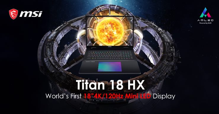 Titan 18 HX, ecco le caratteristiche tecniche che conosciamo