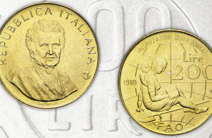 Moneta 200 lire Italia valore collezionismo