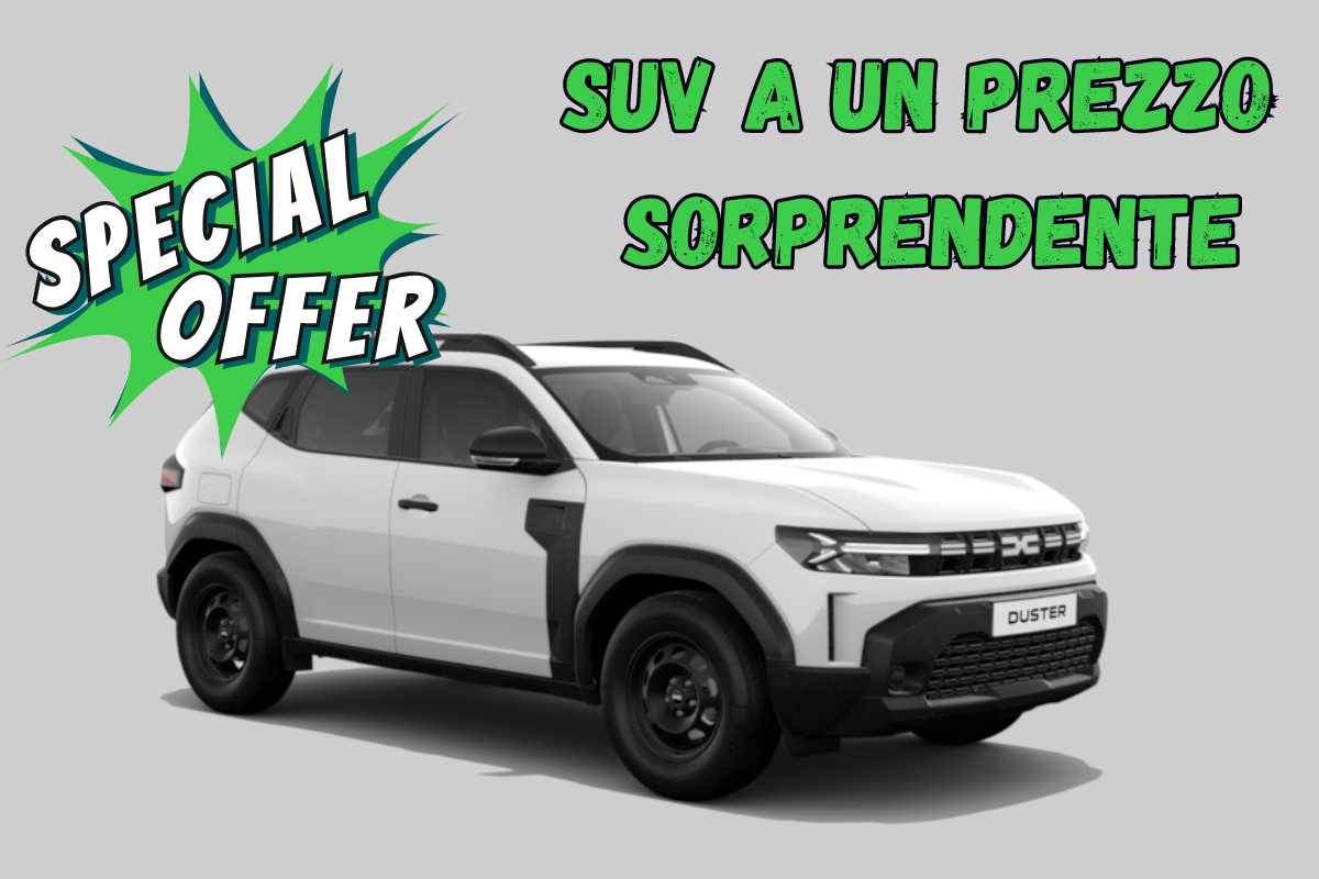 SUV a un prezzo sorprendente