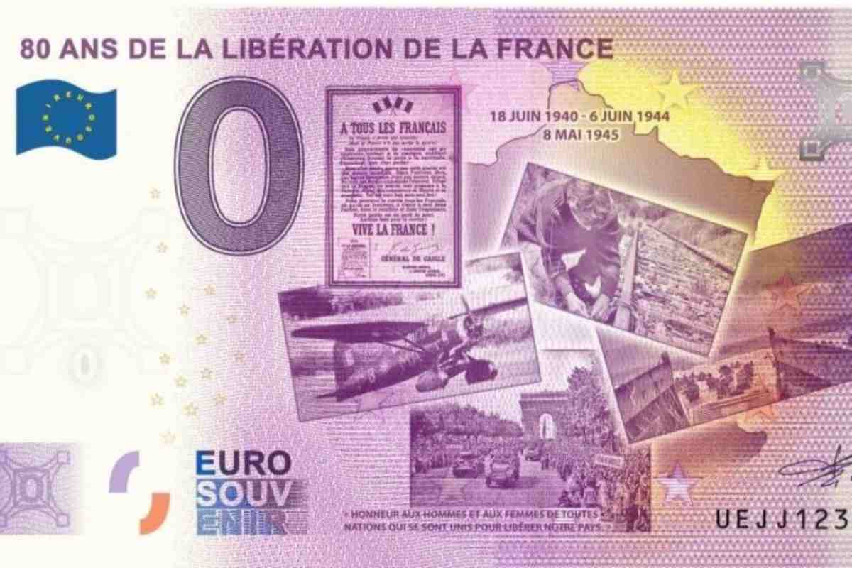 Banconota 0 euro in Francia