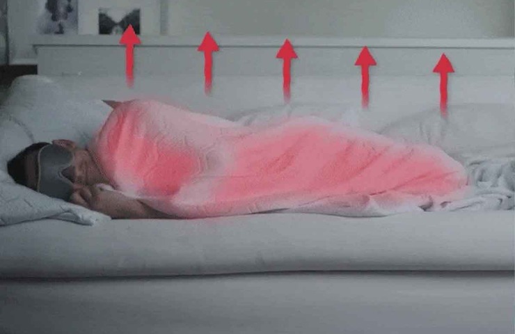 Dormire caldo impossibile rimedio coperta